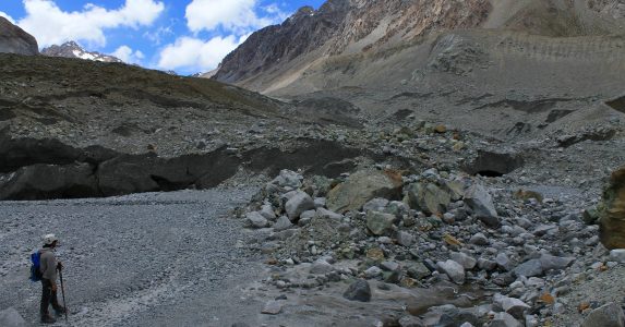 Cambio climático investigación liderada por docente de la Academia da cuenta de importante retroceso en glaciar de la zona central