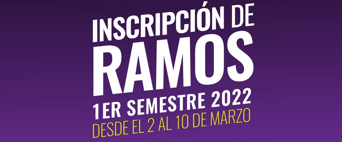 Estudiante UAHC inscripción de Ramos 1er semestre 2022