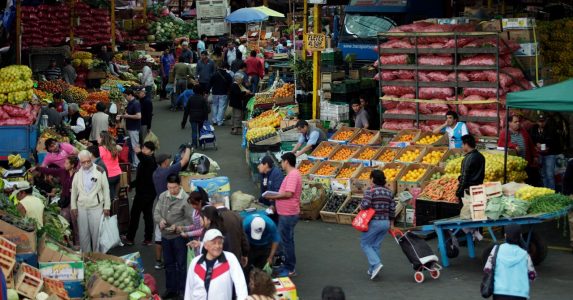 Recorrido por el recinto estudiantes de Nutrición y Dietética UAHC identifican vulnerabilidades sociales y alimentarias en La Vega Central