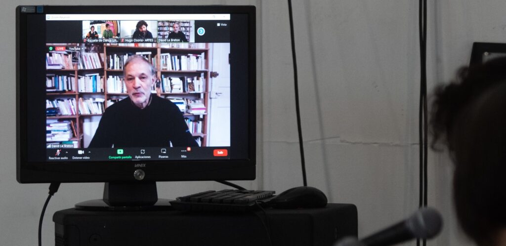 Inauguración de año académico de Danza, Cine y Teatro David Le Breton revisa acercamiento de la juventud a las artes escénicas en contexto post pandemia