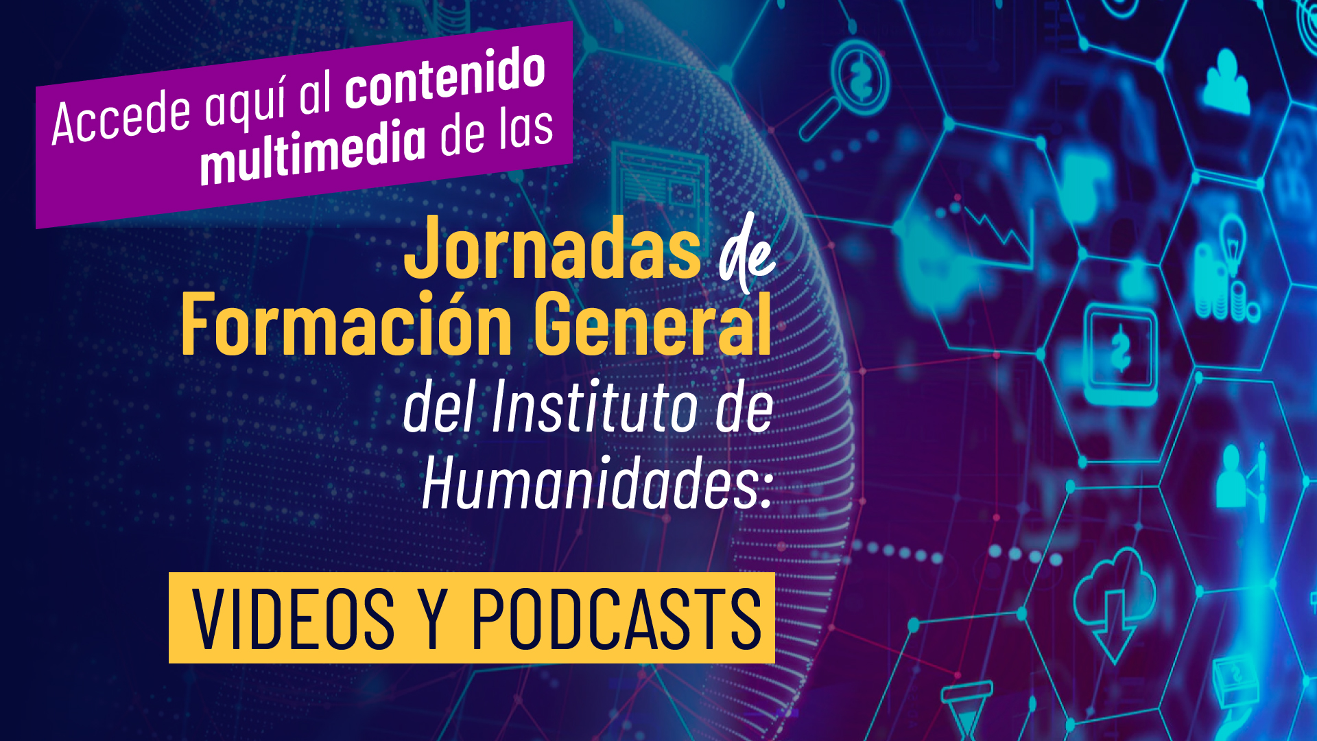 A través de videos online y podcasts Instituto de Humanidades pone a disposición de la comunidad universitaria contenidos de jornadas de Formación General