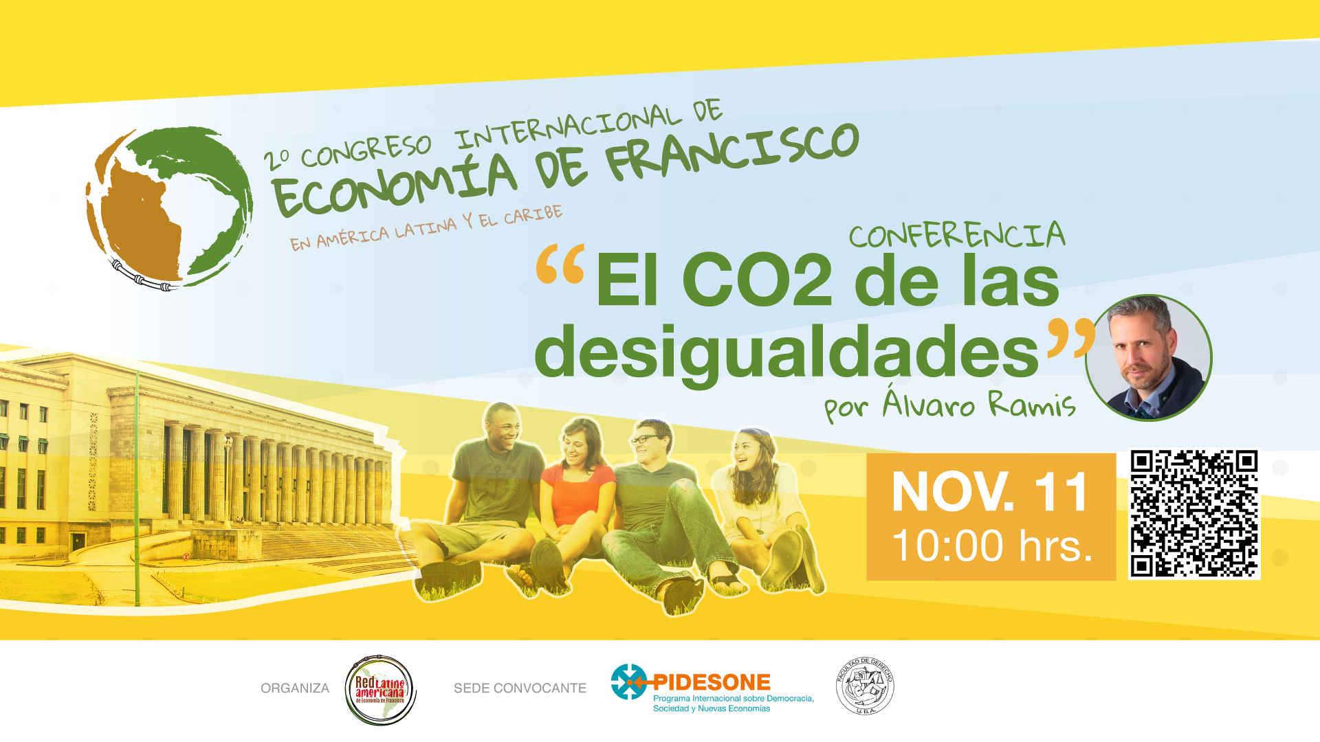 Con ponencia del rector UAHC La Academia participa del 2° Congreso Internacional de Economía de Francisco en América Latina y el Caribe
