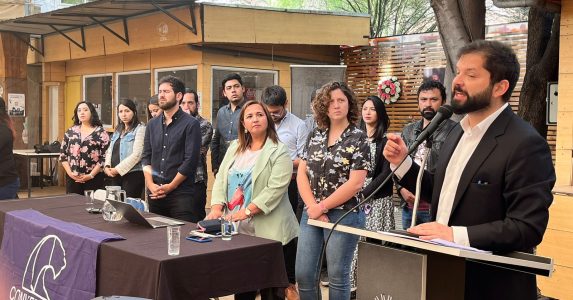 En encuentro con adherentes Presidente Gabriel Boric visita el Campus Condell de la Academia confirmando compromiso social y transformador de su gobierno