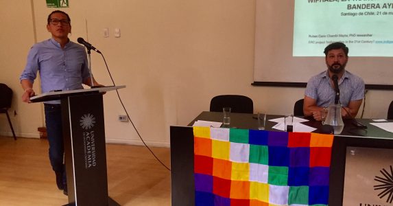 Desde carrera de Antropología UAHC seminario internacional analiza dimensiones históricas en el uso de banderas indígenas en América Latina