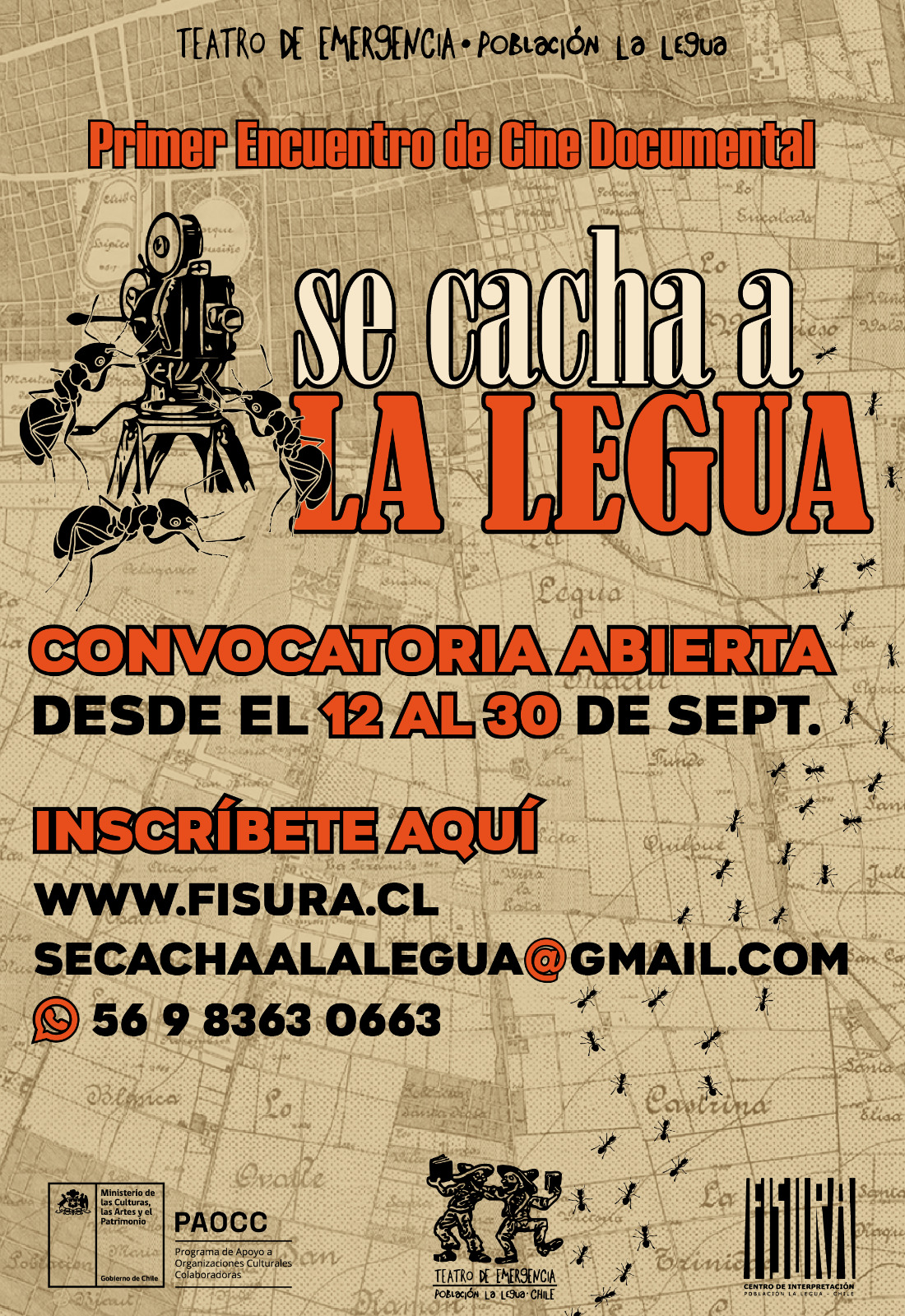 Festival de Cine “Se cacha a La Legua” abre convocatoria a trabajos audiovisuales con la temática “Territorios en emergencia y formas de vida”