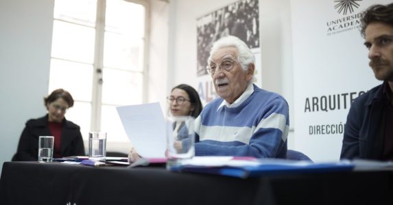Material de libre descarga: Premio Nacional de Arquitectura, Miguel Lawner, lanza en la Academia texto sobre derecho a la vivienda