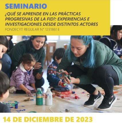 Docente y estudiantes de la Academia participan en seminario sobre experiencias e investigaciones en torno a la Formación Inicial Docente