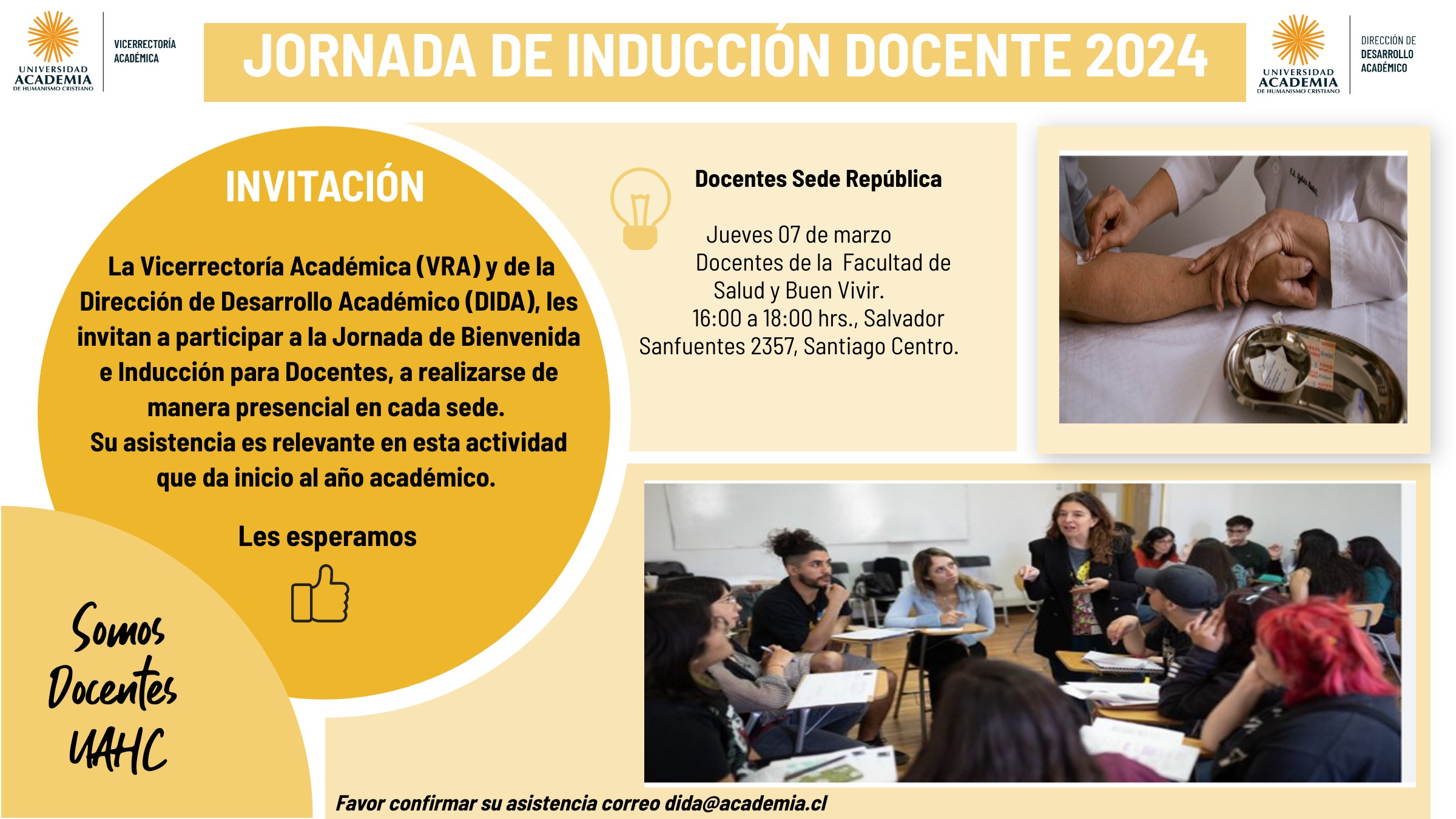 Jornada de Bienvenida e Inducción Docente 2024