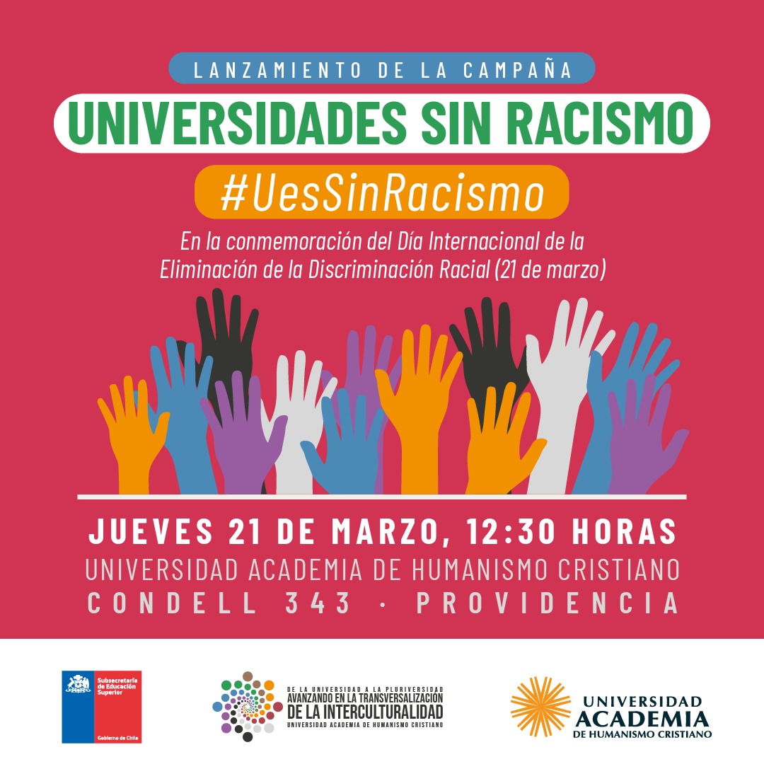 Lanzamiento Campaña #UesSinRacismo parte del proyecto FDI AHC22104