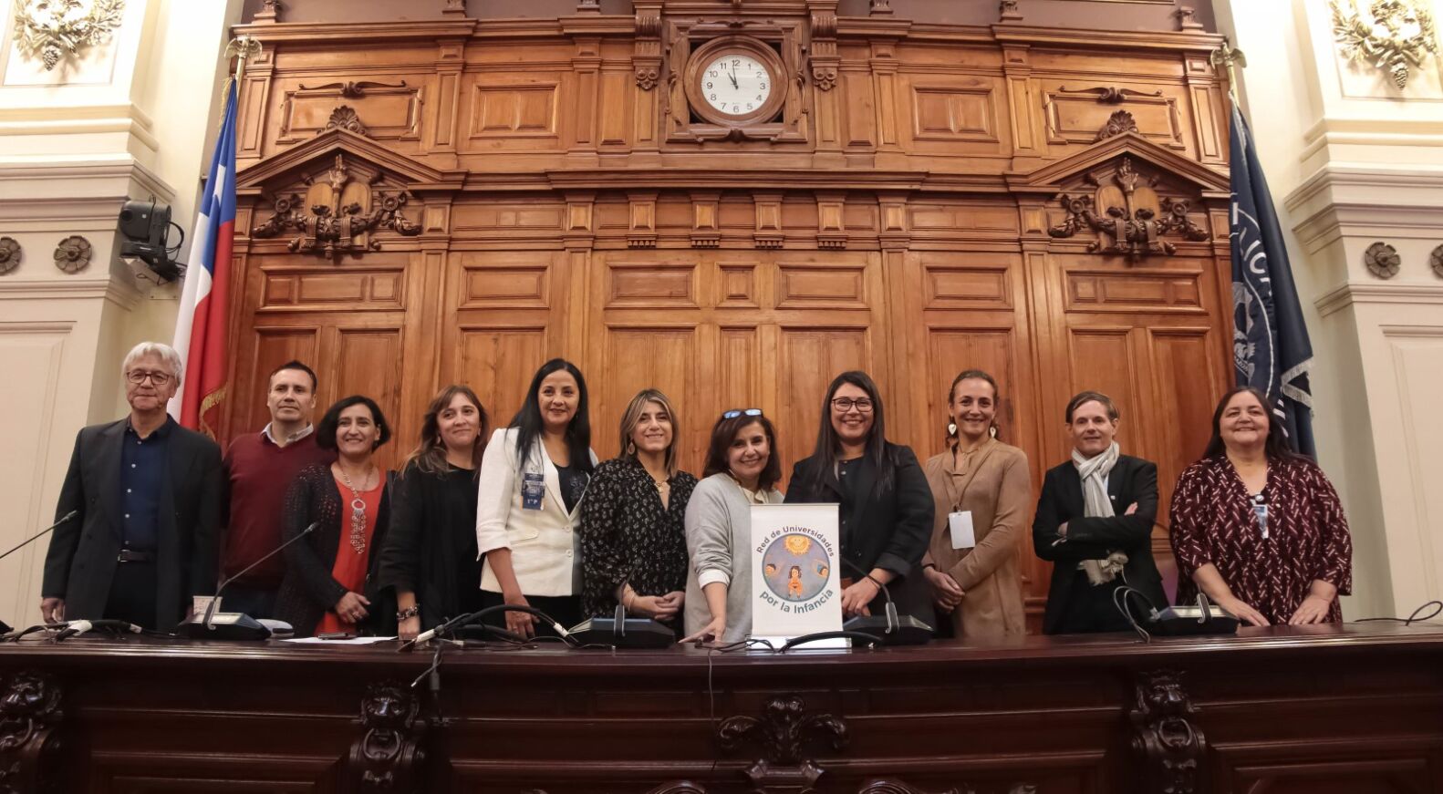 Docentes UAcademia participan en ceremonia de reconocimiento de la Red de Universidades por la Infancia