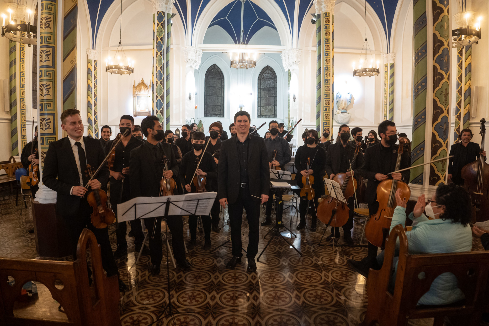 Reconocido director Maximiano Valdés realizará un ensayo abierto junto a la Orquesta Sinfónica de la UAcademia