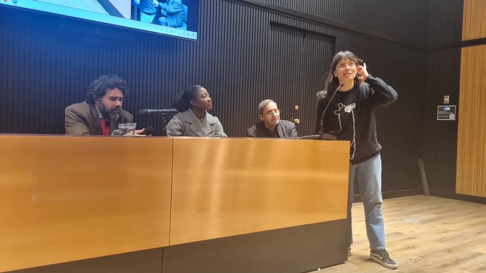 Conversatorio “De 30 a 30: mes contra el racismo” conmemoró la partida de la joven haitiana Joan Florvil