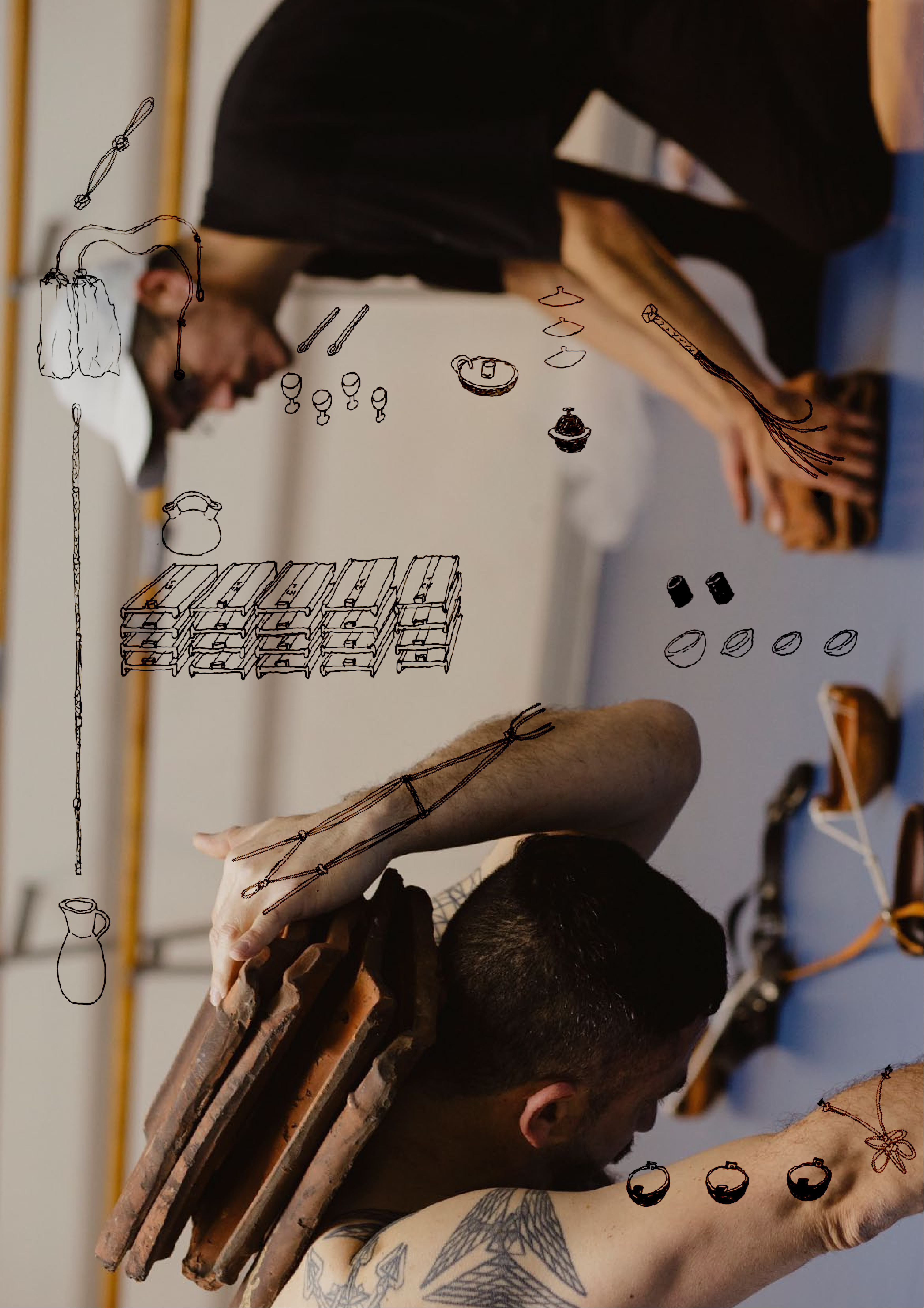 Greda, cuerpos y tecnología: proyecto “Pre-individuo” activa ritual decolonial en escenarios de América Latina