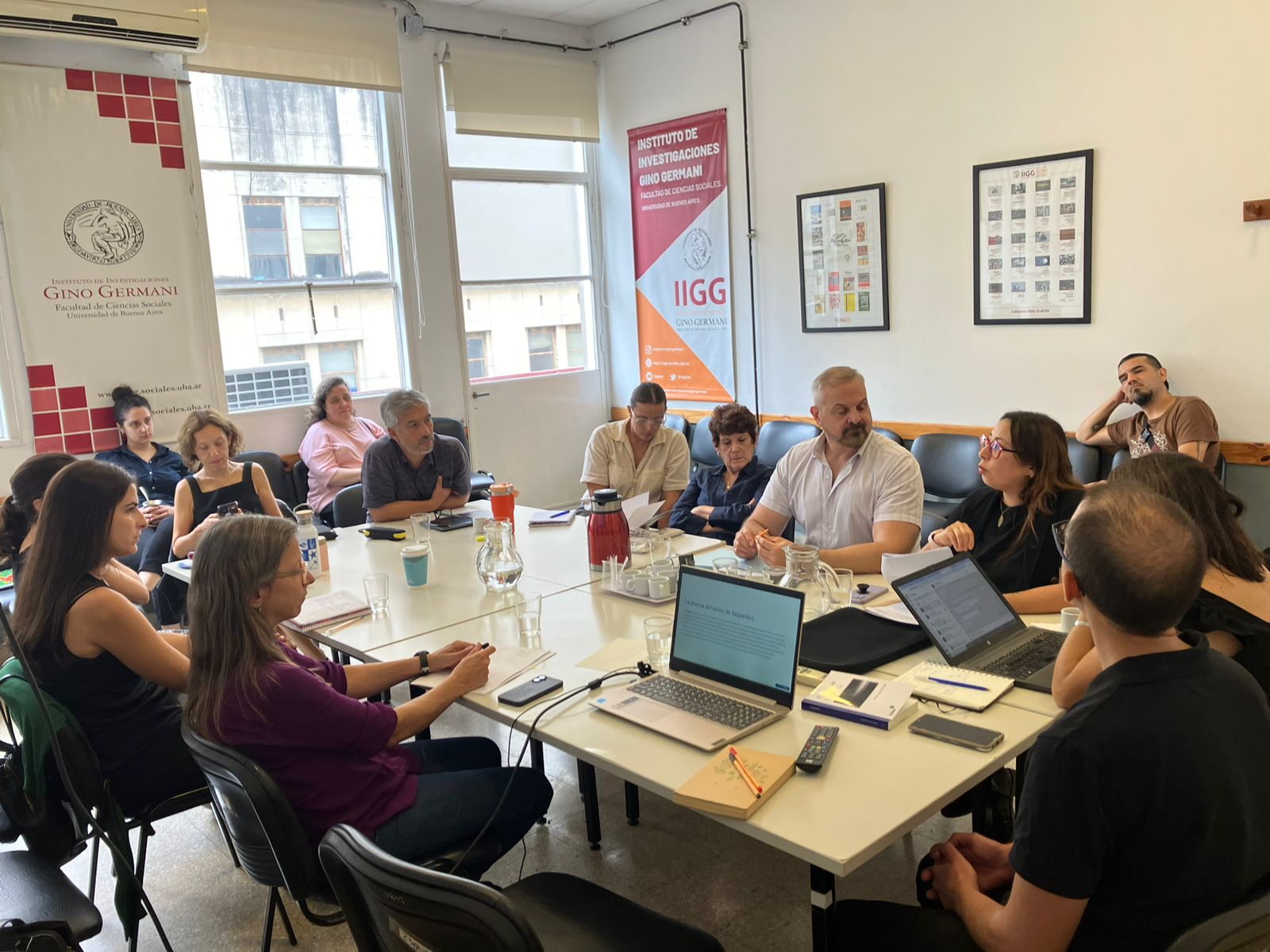 Docentes y estudiante del Doctorado en Estudios Latinoamericanos participan en coloquio en Buenos Aires