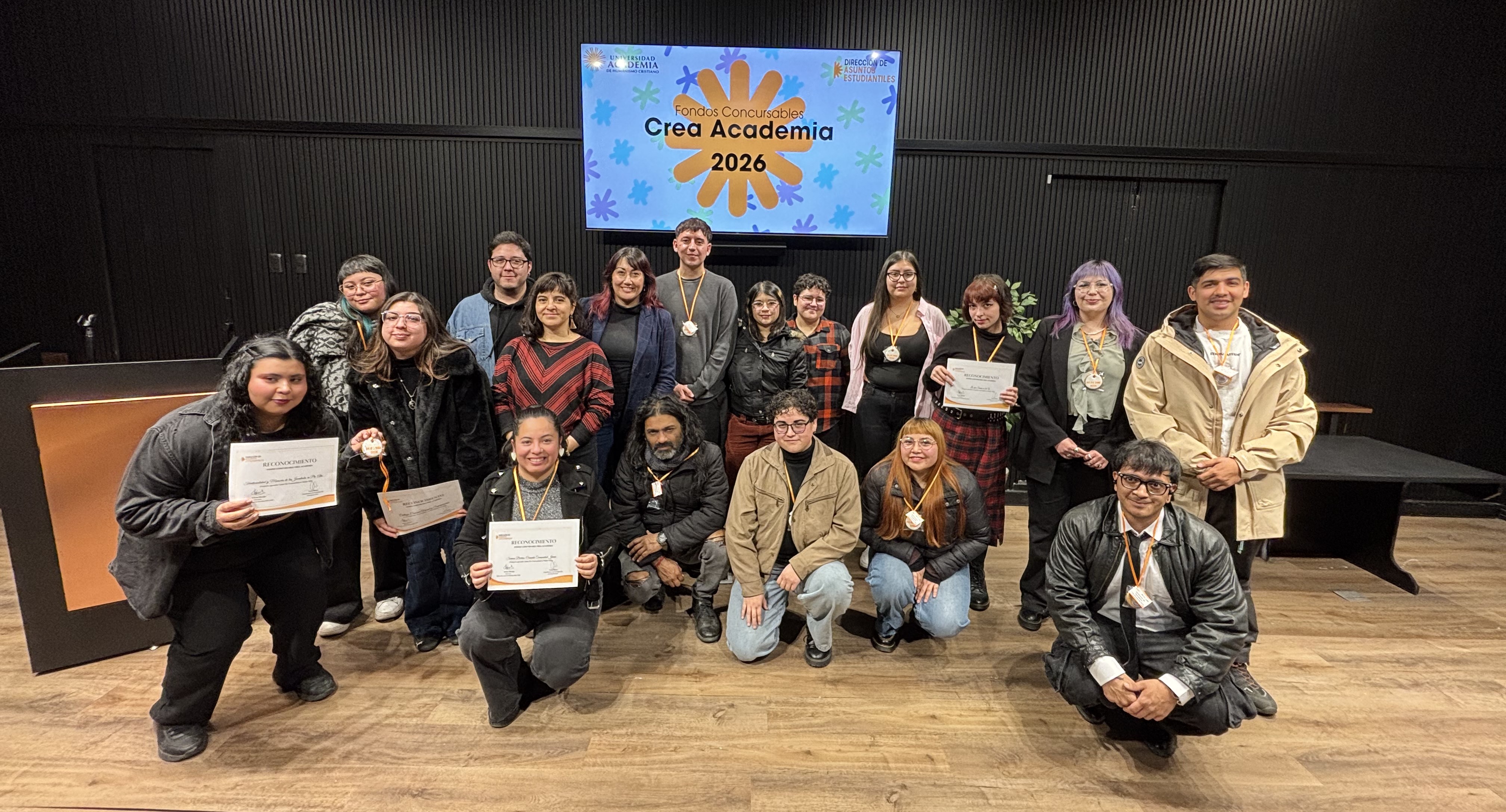 Conoce los proyectos ganadores de los fondos concursables “Crea Academia” 2026