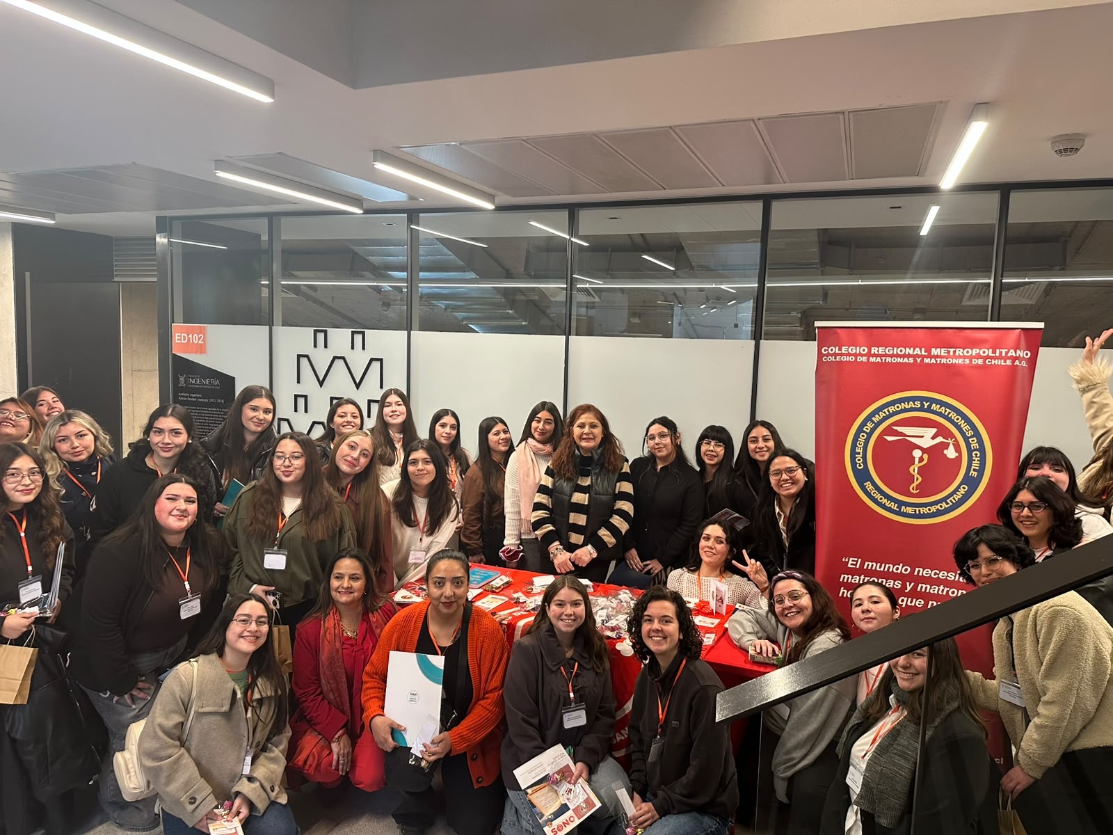 Estudiantes de la UAcademia participan en la 1° Junta Nacional de Centros de Estudiantes de Obstetricia